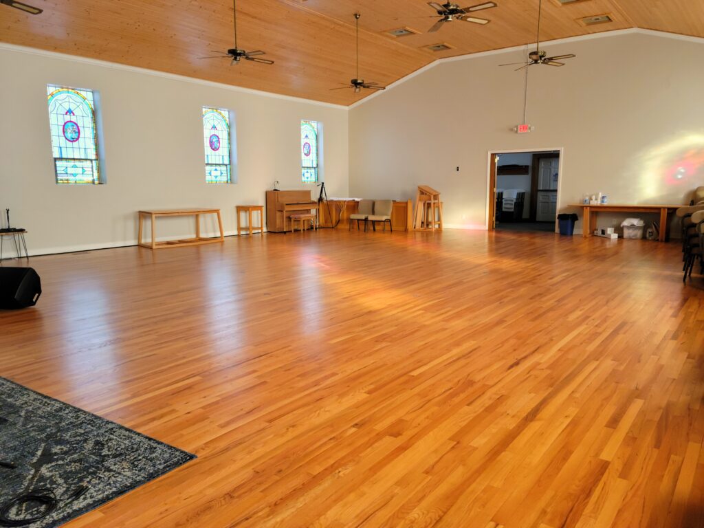 Group Pilates space