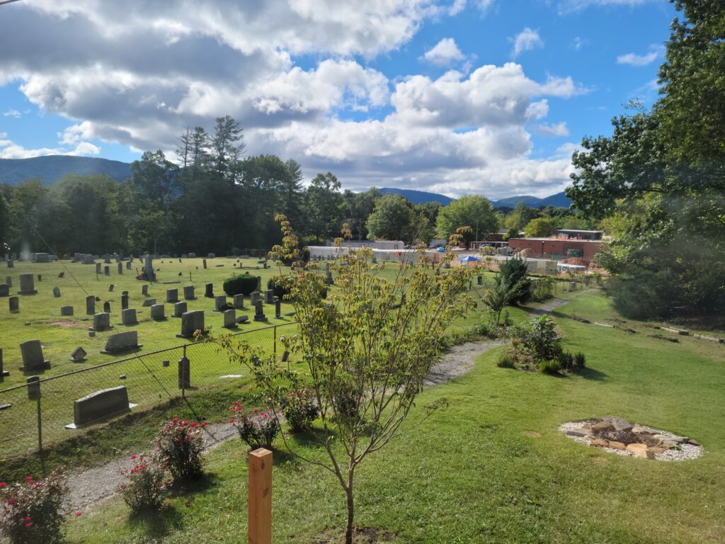 Back view at Haw Creek Commons