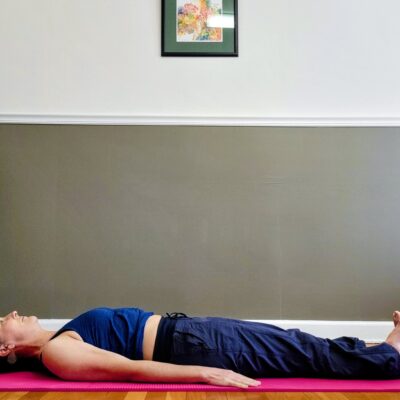 Pilates Supine leg series start